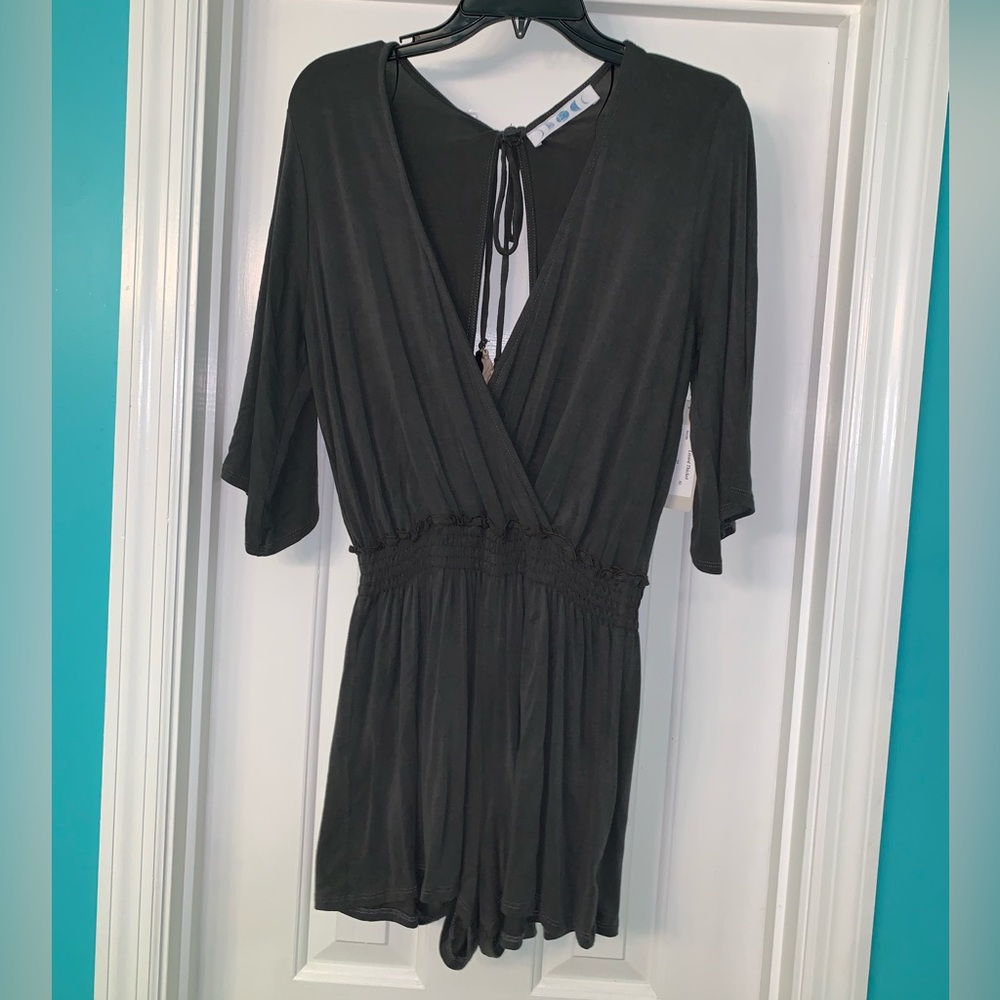 Gray romper
